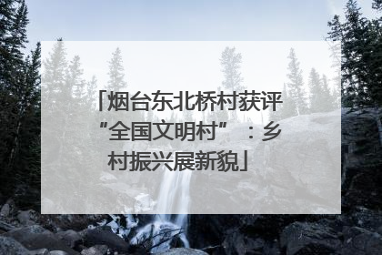 烟台东北桥村获评“全国文明村”：乡村振兴展新貌