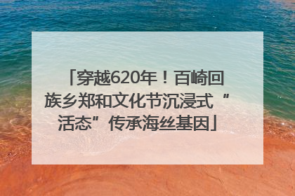 穿越620年！百崎回族乡郑和文化节沉浸式“活态”传承海丝基因