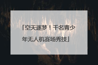 空天逐梦！千名青少年无人机赛场秀技