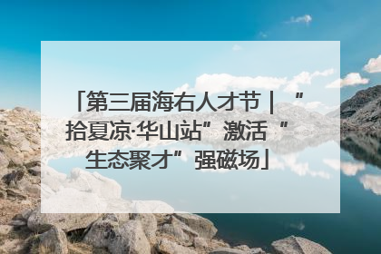 第三届海右人才节｜“拾夏凉·华山站”激活“生态聚才”强磁场
