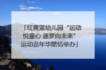 红黄蓝幼儿园“运动悦童心 逐梦向未来”运动嘉年华燃情举办