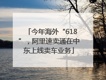 今年海外“618”，阿里速卖通在中东上线卖车业务