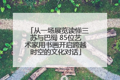从一场展览读懂三苏与巴蜀 85位艺术家用书画开启跨越时空的文化对话
