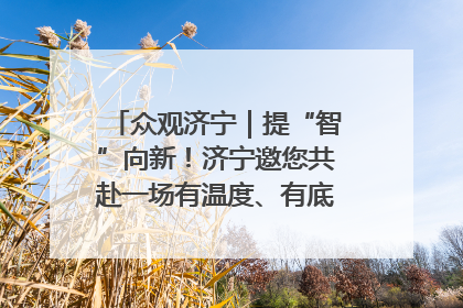 众观济宁｜提“智”向新！济宁邀您共赴一场有温度、有底气的“智造”之约