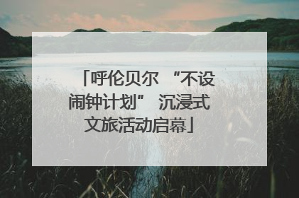 呼伦贝尔 “不设闹钟计划” 沉浸式文旅活动启幕