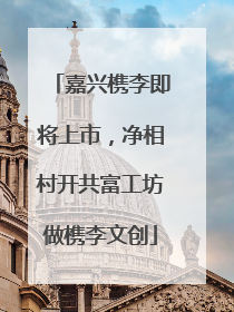 嘉兴槜李即将上市，净相村开共富工坊做槜李文创