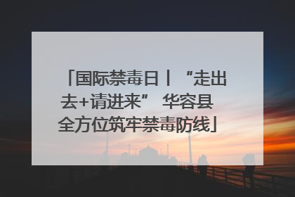国际禁毒日丨“走出去+请进来” 华容县全方位筑牢禁毒防线