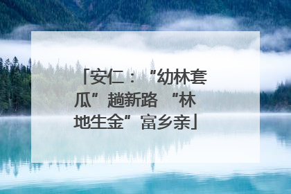 安仁：“幼林套瓜”趟新路 “林地生金”富乡亲