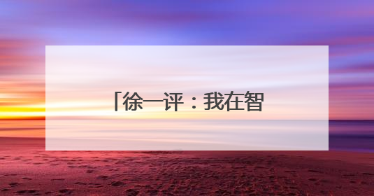 徐一评：我在智利建中国商城