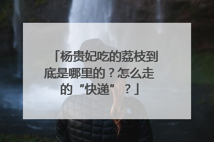 杨贵妃吃的荔枝到底是哪里的？怎么走的“快递”？