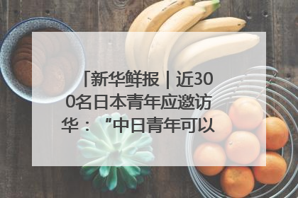 新华鲜报｜近300名日本青年应邀访华：“中日青年可以创造更好的未来”