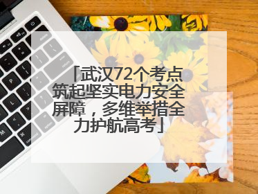 武汉72个考点筑起坚实电力安全屏障，多维举措全力护航高考