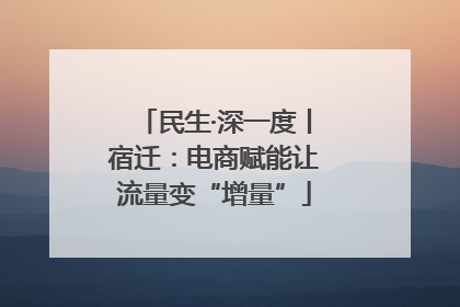 民生·深一度丨宿迁：电商赋能让流量变“增量”