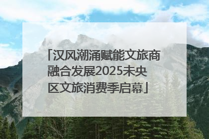 汉风潮涌赋能文旅商融合发展2025未央区文旅消费季启幕