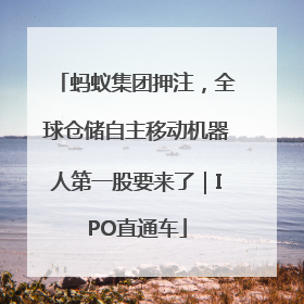 蚂蚁集团押注，全球仓储自主移动机器人第一股要来了｜IPO直通车
