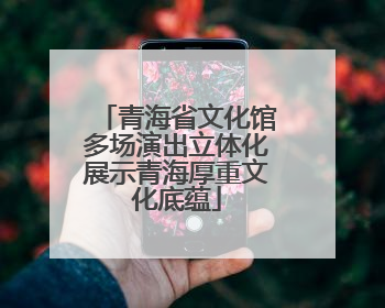 青海省文化馆多场演出立体化展示青海厚重文化底蕴