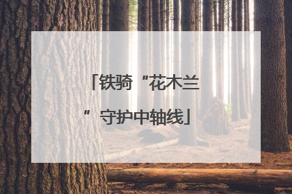 铁骑“花木兰”守护中轴线