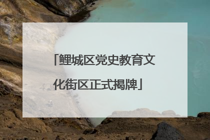 鲤城区党史教育文化街区正式揭牌