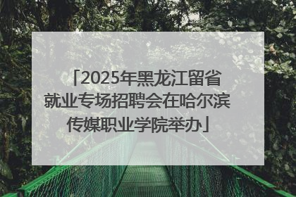 2025年黑龙江留省就业专场招聘会在哈尔滨传媒职业学院举办